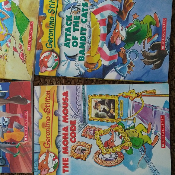4 gerónimo Stilton books - Picture 2 of 3